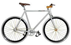 700C Alloy fixed gear bicycle